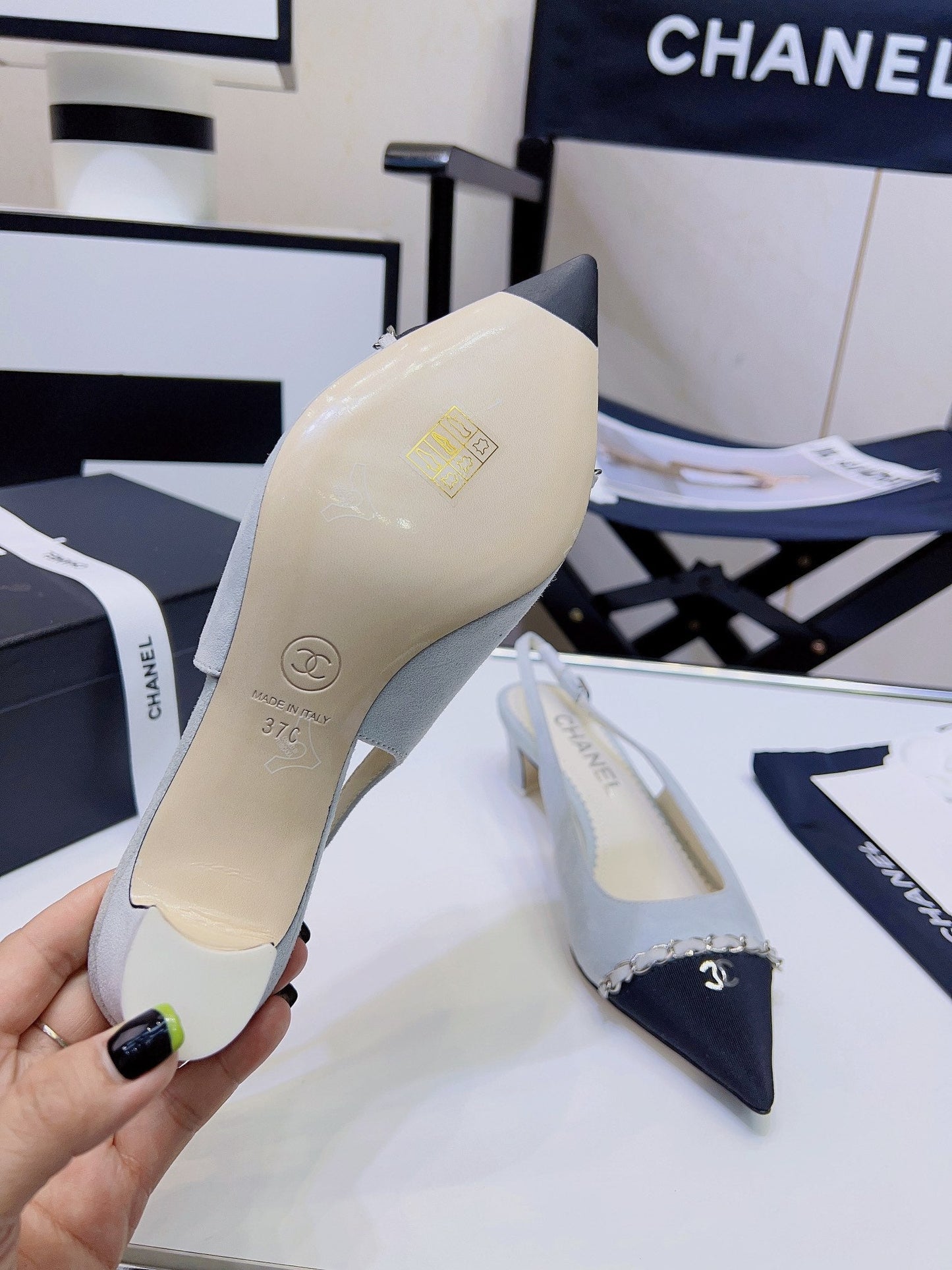 New 1:1 rep CHL High Heel Shoes 021