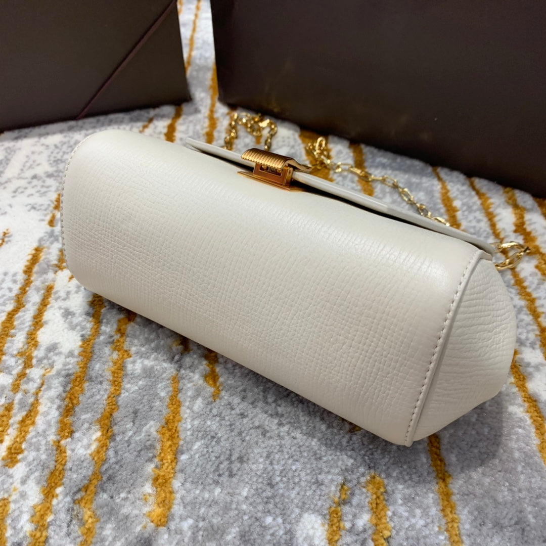 Top Quality Mini Angle Palmellato Bag White, For Women, Women’s Bags 7.5in/19cm
