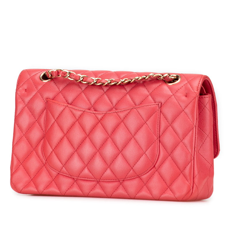 Chanel Coco Mark Matelasse Caviar Skin 2way Shoulder Bag