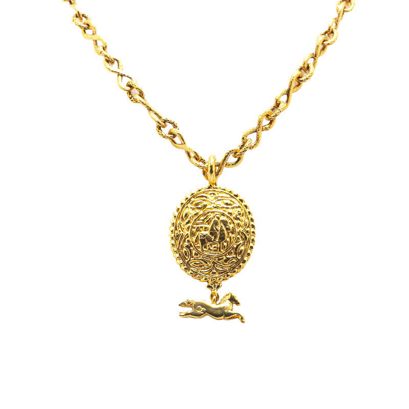 Chanel Horse Motif Necklace