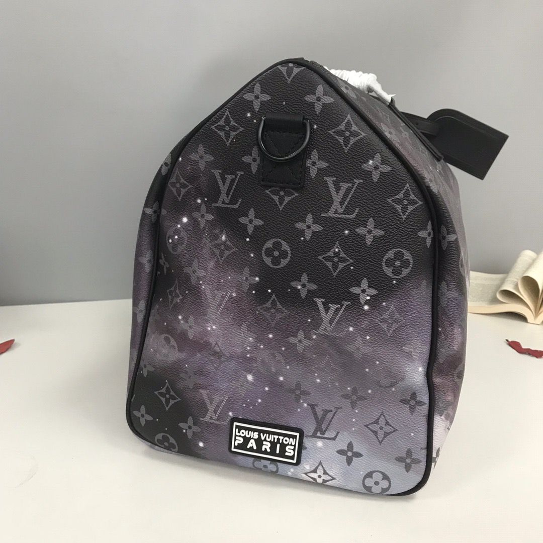 Top Quality Keepall Bandouliere 50 Monogram Galaxy Canvas For Women, Travel Bags 19.7in/50cm Top Quality