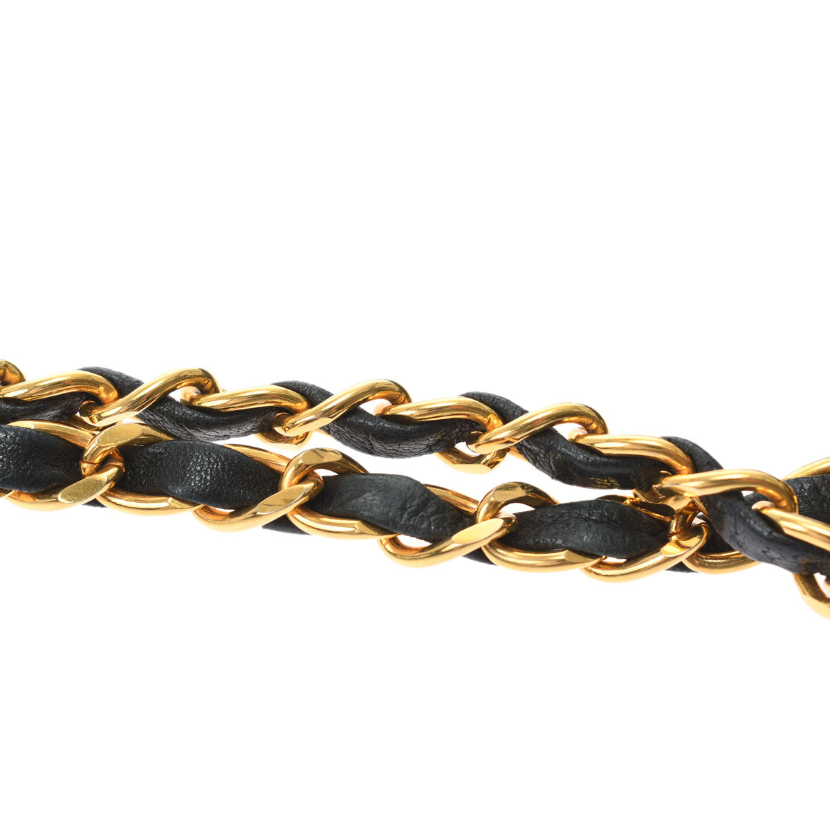 Chanel Chain Shoulder Black Gold Hardware 01 Lambskin Shoulder Bag