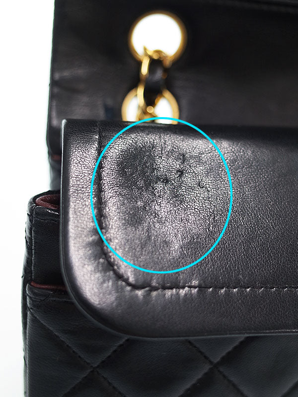 Chanel Matelasse Chain Shoulder Bag Black