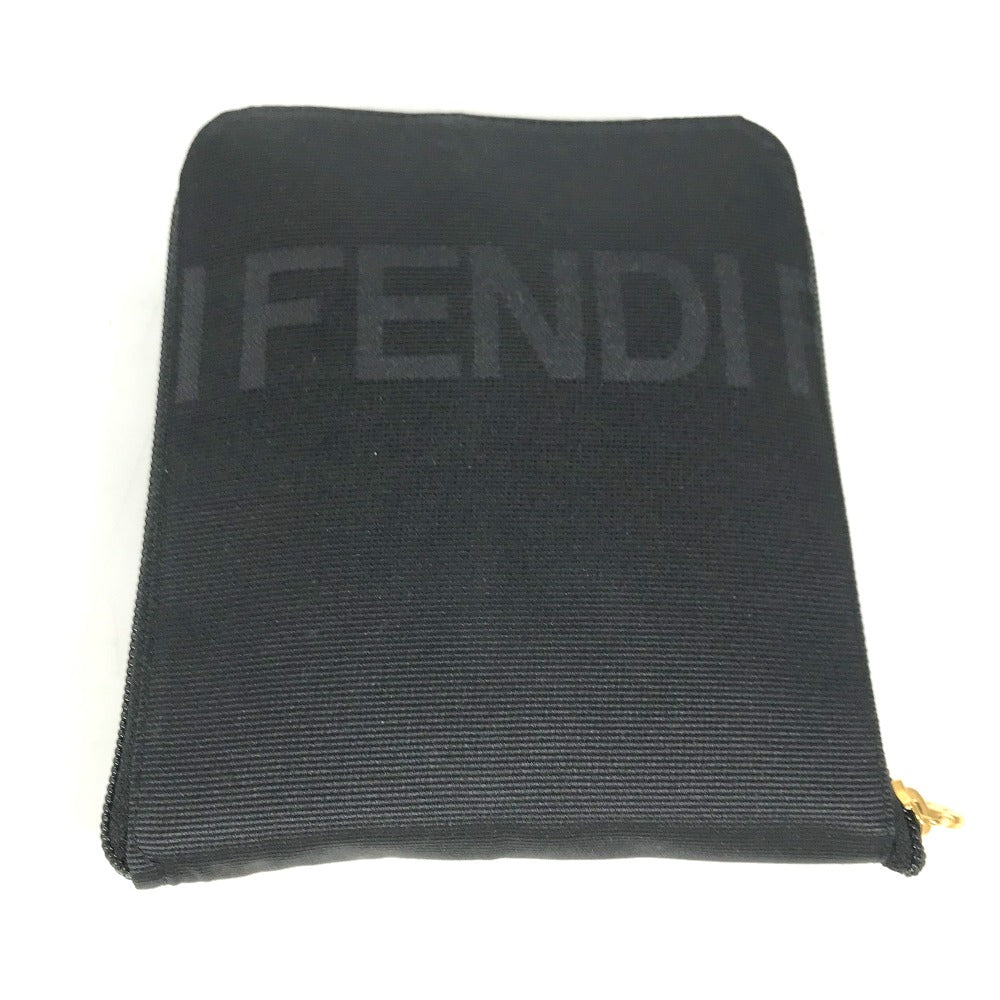 FENDI Tote Bag Nylon black   logo Women