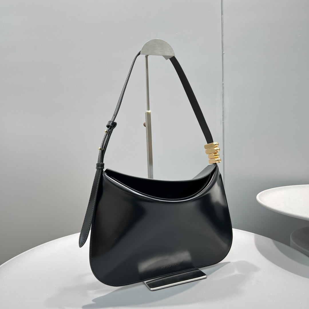Top Quality Flap Bag Black, For Women, Bags 12.4in/31.5cm