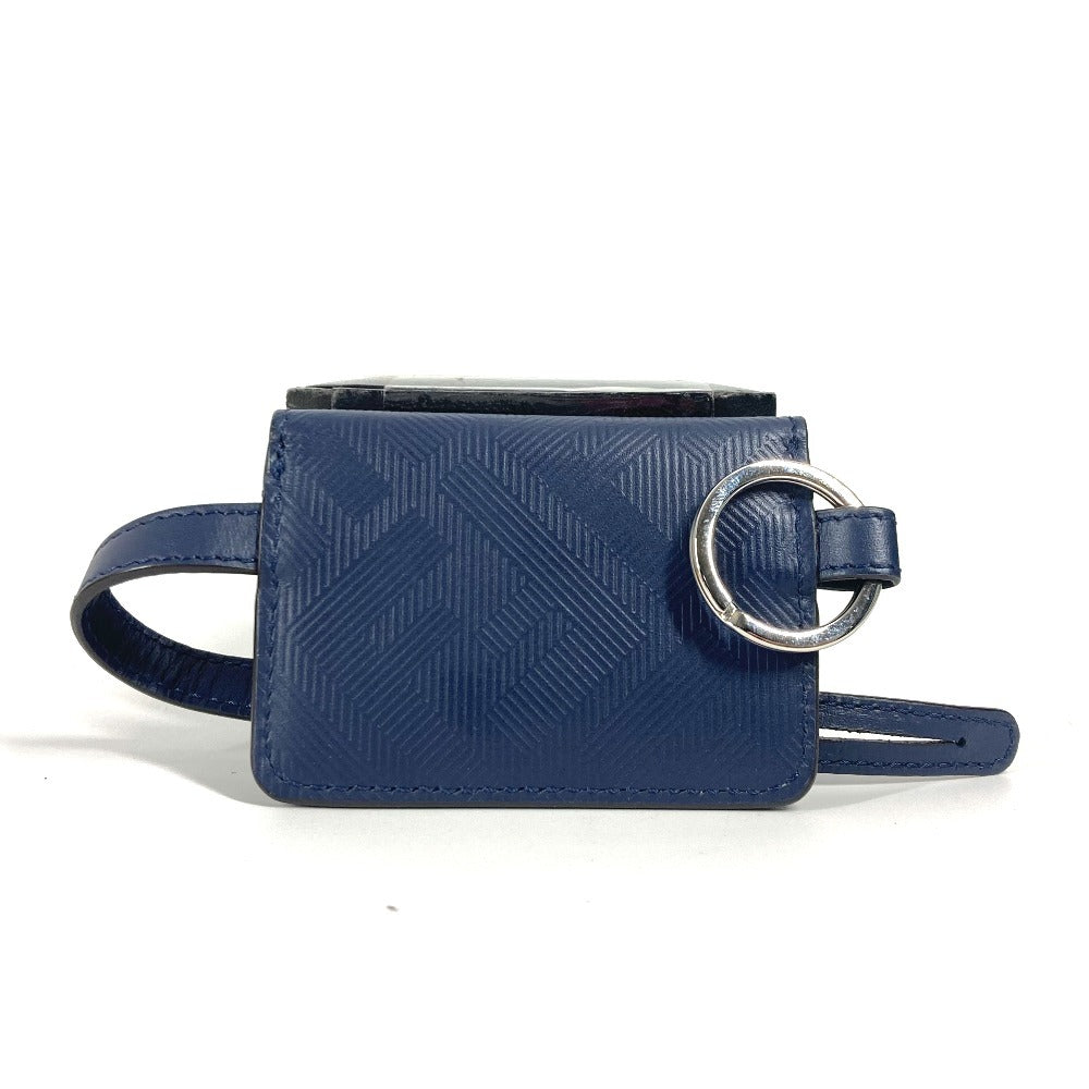 FENDI charm leather Navy Bucket type Bag type Women
