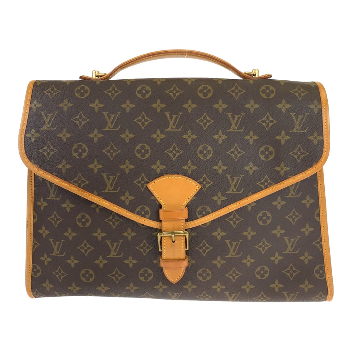 LOUIS VUITTON Business bag M51120 PVC Brown Business Bag 2way Crossbody Shoulder Bag Unisex Monogram Beverly MM mens  d