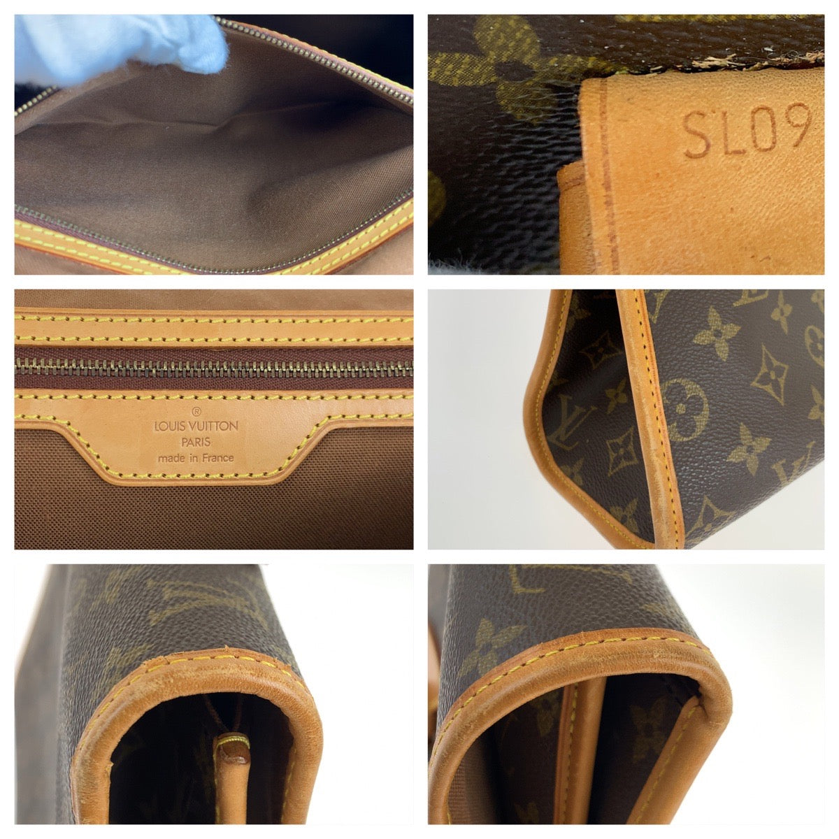 LOUIS VUITTON Business bag M51120 PVC Brown Business Bag 2way Crossbody Shoulder Bag Unisex Monogram Beverly MM mens  d