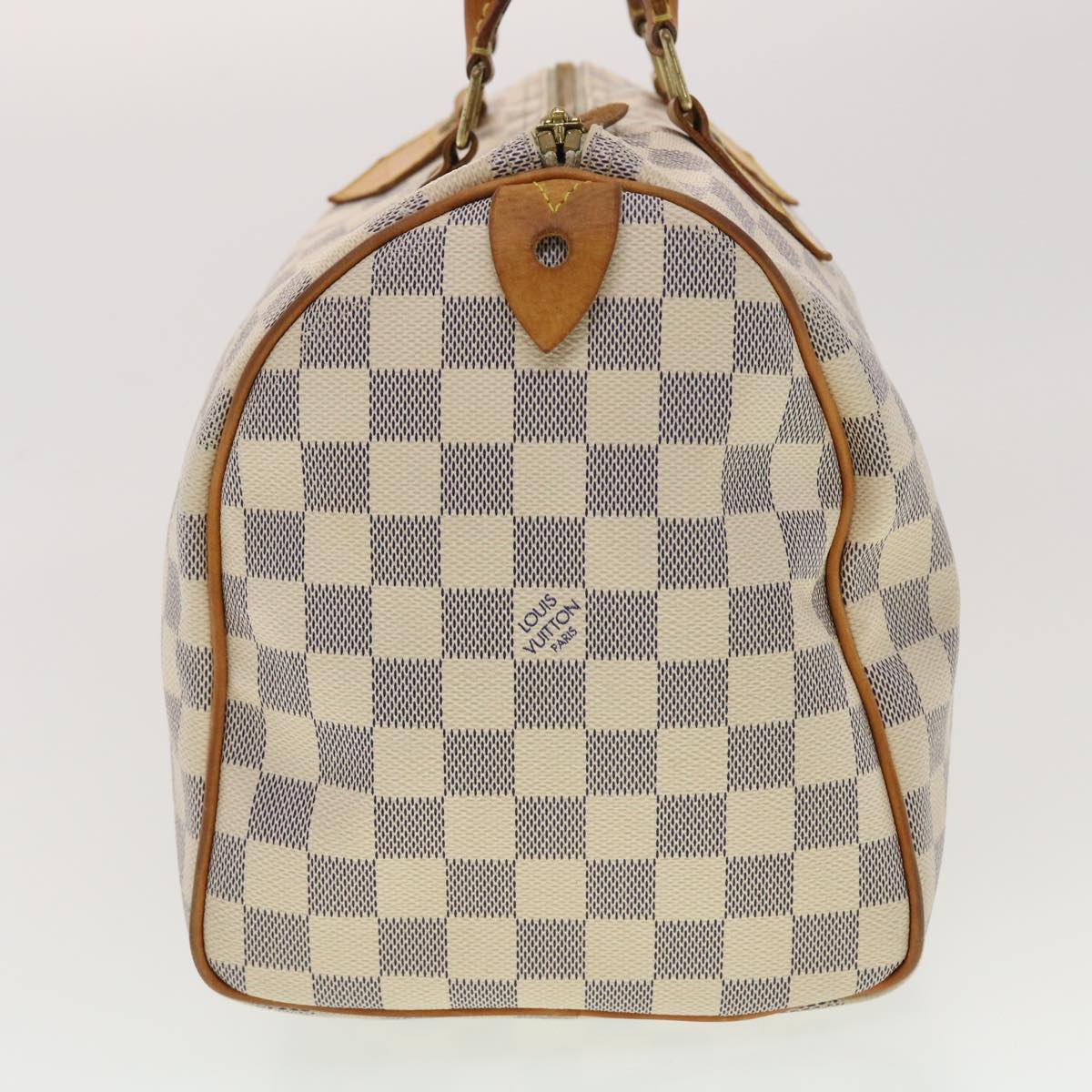 LOUIS VUITTON Damier Azur Speedy 30 Hand Bag N41533 LV Auth 40420