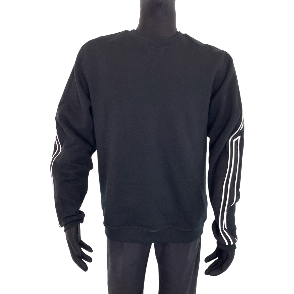 HERMES sweat H167515HA013XL cotton black black white white Sweatshirt, fleece lining 22AW RunH mens L  d