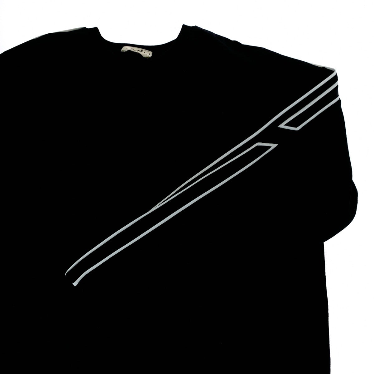 HERMES sweat H167515HA013XL cotton black black white white Sweatshirt, fleece lining 22AW RunH mens L  d
