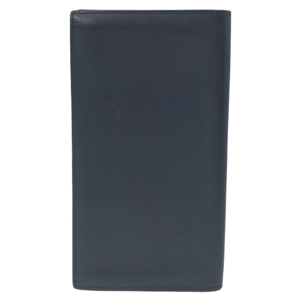 HERMES Bill Compartment leather Black black Bill Compartment Bifold Wallet Citizen twill mens  d