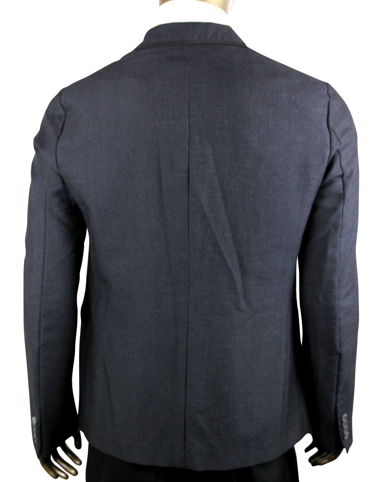 Gucci Men's Formal 1 Button Charcoal Wool / Mohair Evening Jacket