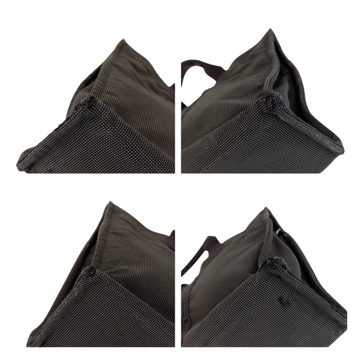 HERMES Tote Bag canvas Grey SilverMetal Tote Bag Handbag A4 storage Unisex Her Line MM mens  d