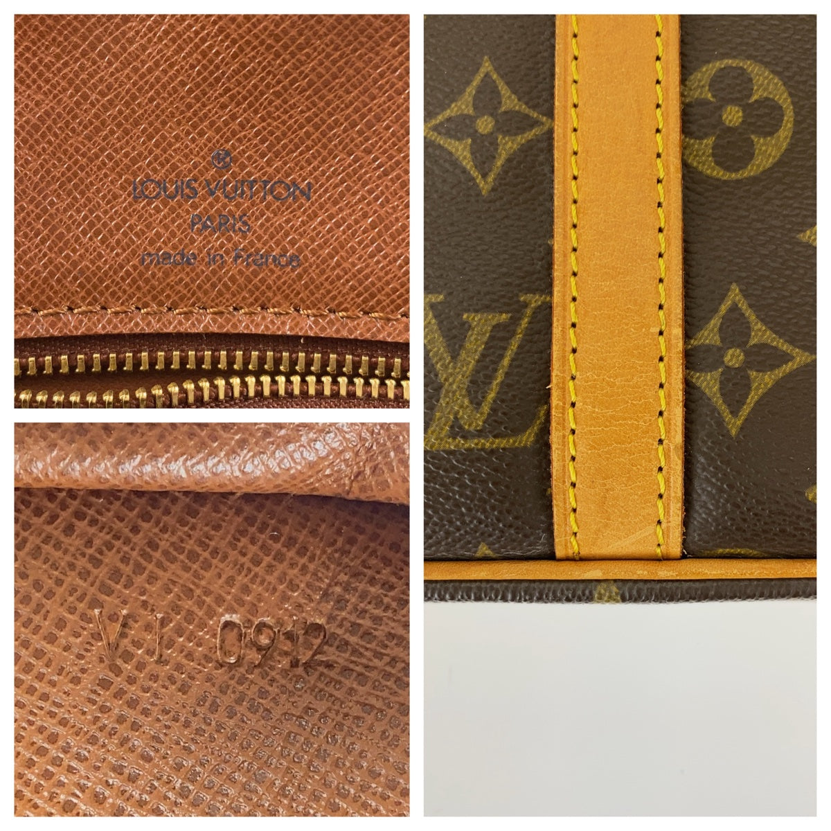 LOUIS VUITTON Business bag M53361 PVC, Leather Brown Beige Gold Metal Business bag, briefcase, A4 storage Monogram Porte Documan Voyagej mens  d