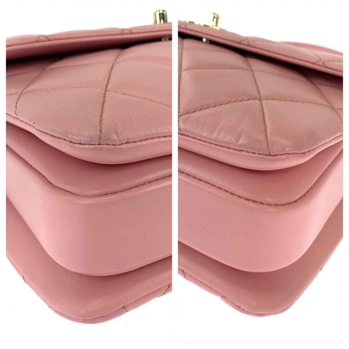 Chanel Matelassé Lambskin 2way Shoulder Bag