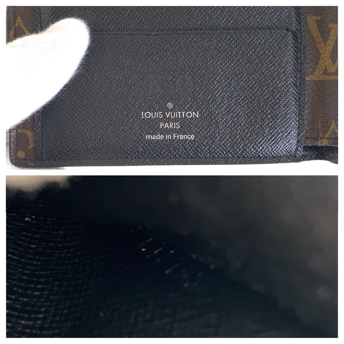 LOUIS VUITTON Bifold Wallet M60411 PVC, Leather Brown Black SilverMetal Folding wallet Compact wallet Monogram Macasa Portefeuille Mindoro mens  d