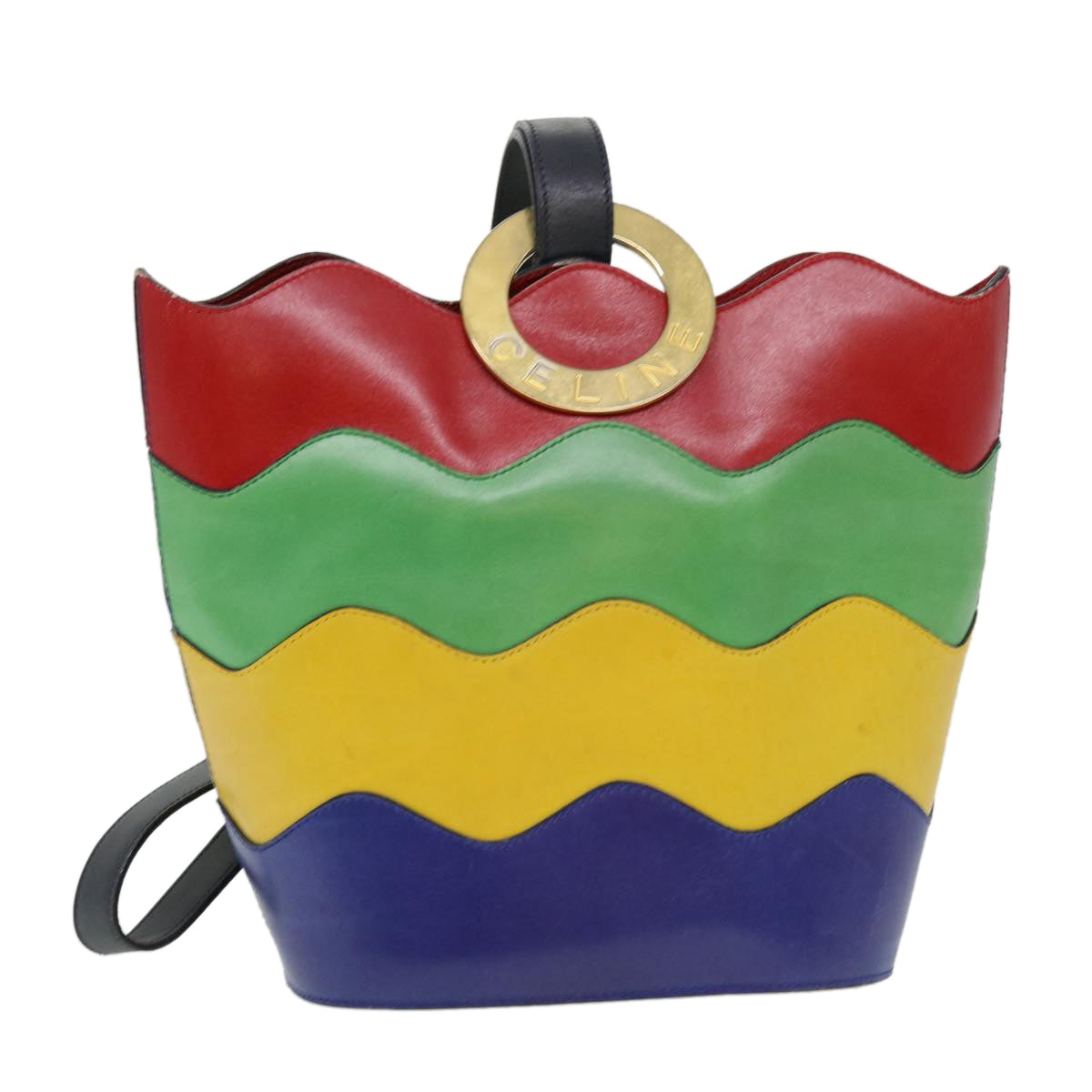 Luxury CELINE Shoulder Bag Leather Multicolor  40961
