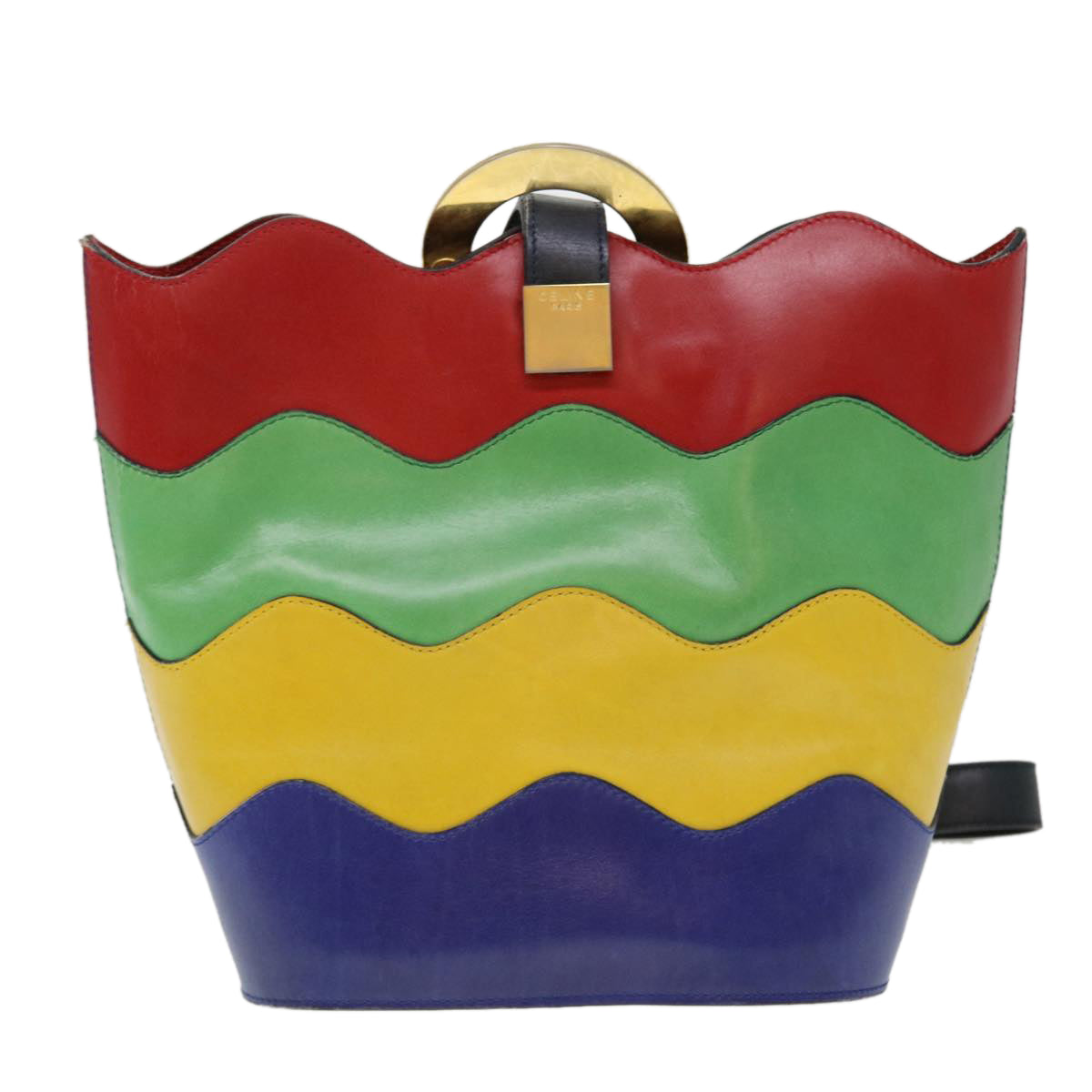 Luxury CELINE Shoulder Bag Leather Multicolor  40961