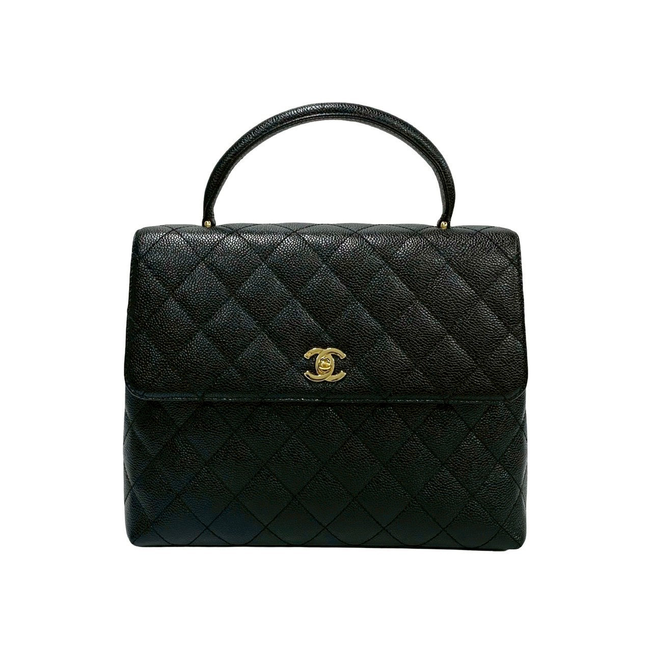 Chanel Matelasse Caviar Leather Handbag