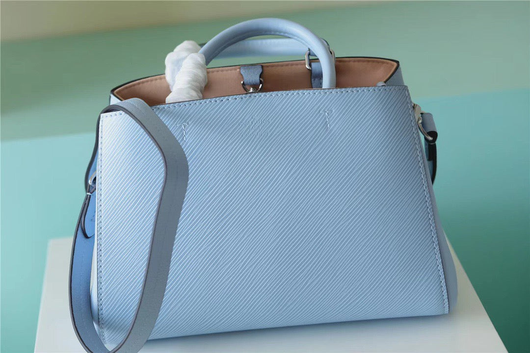 Top Quality Marelle Epi Bleu Nuage Blue For Women, Womens Handbags, Shoulder And Crossbody Bags 9.8in/25cm Top Quality M59486