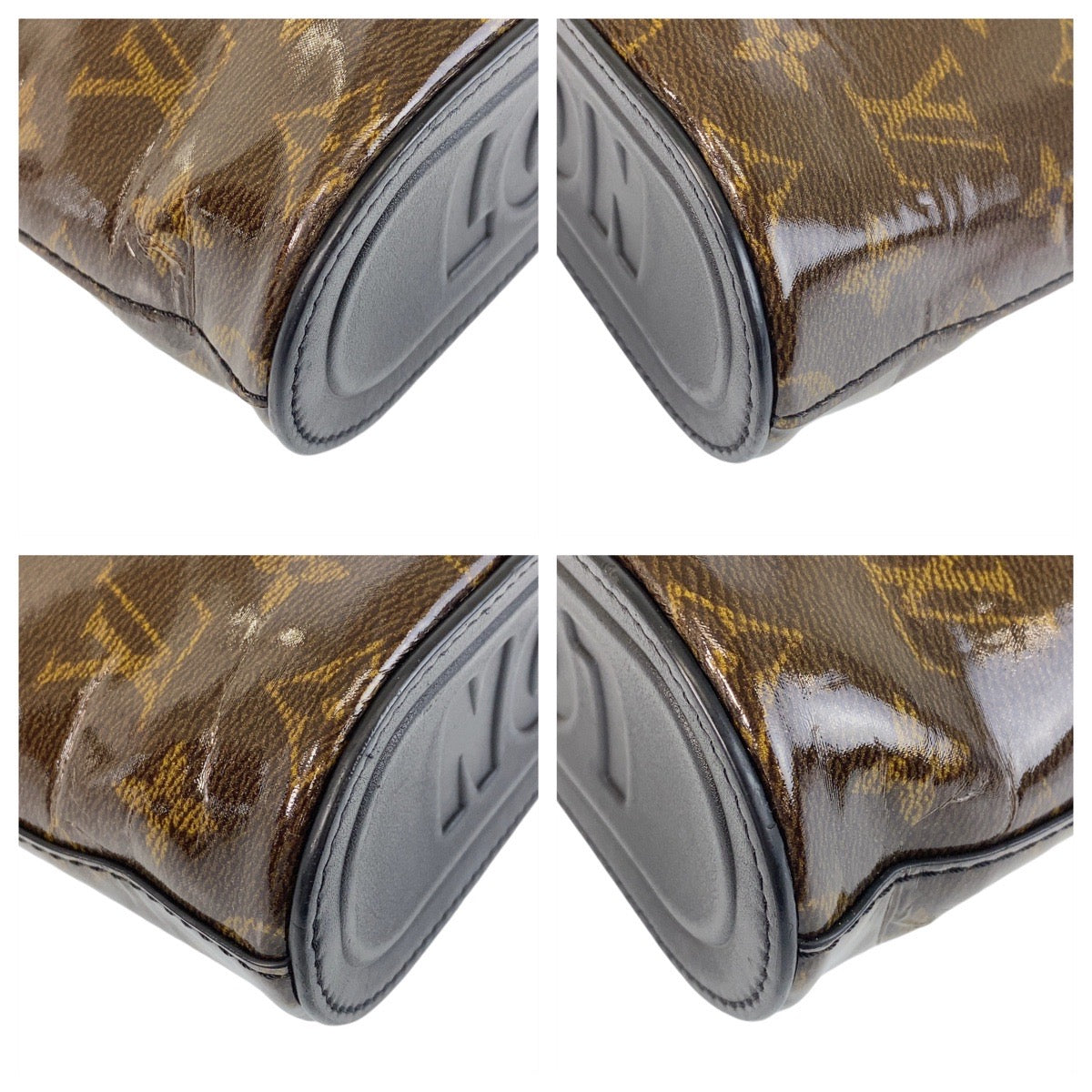 LOUIS VUITTON Clutch bag M63271 PVC Brown Clutch bag business bag Monogram Glaze pochette cosmos mens  d