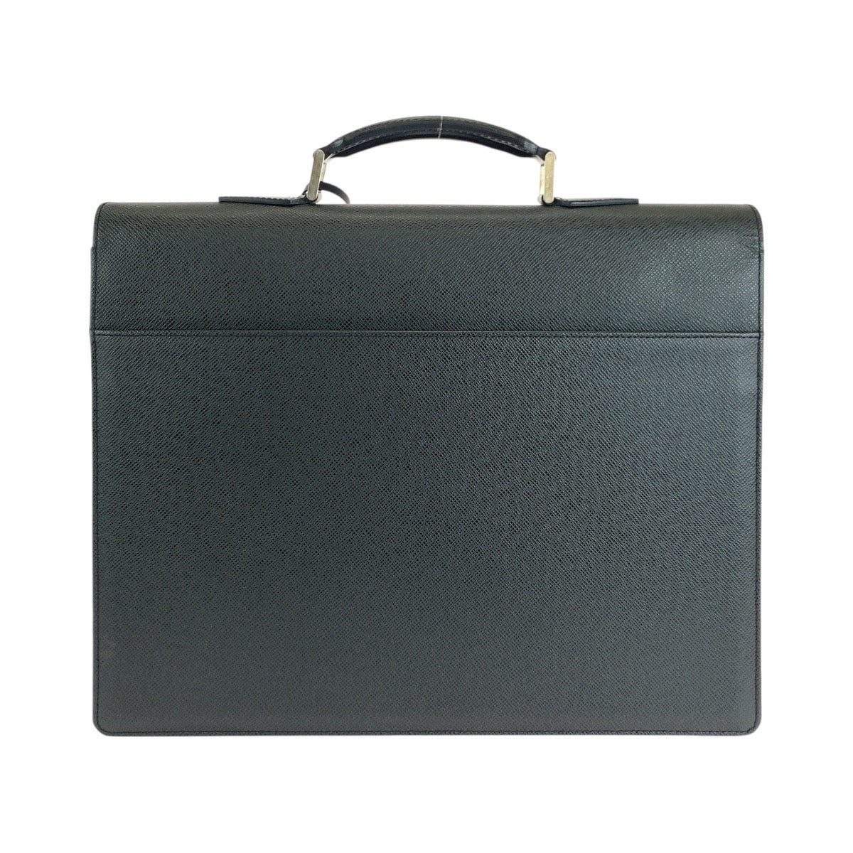 LOUIS VUITTON Business bag M30032 leather Ardoise Black SilverMetal Business bag briefcase Taiga Moscova mens  d