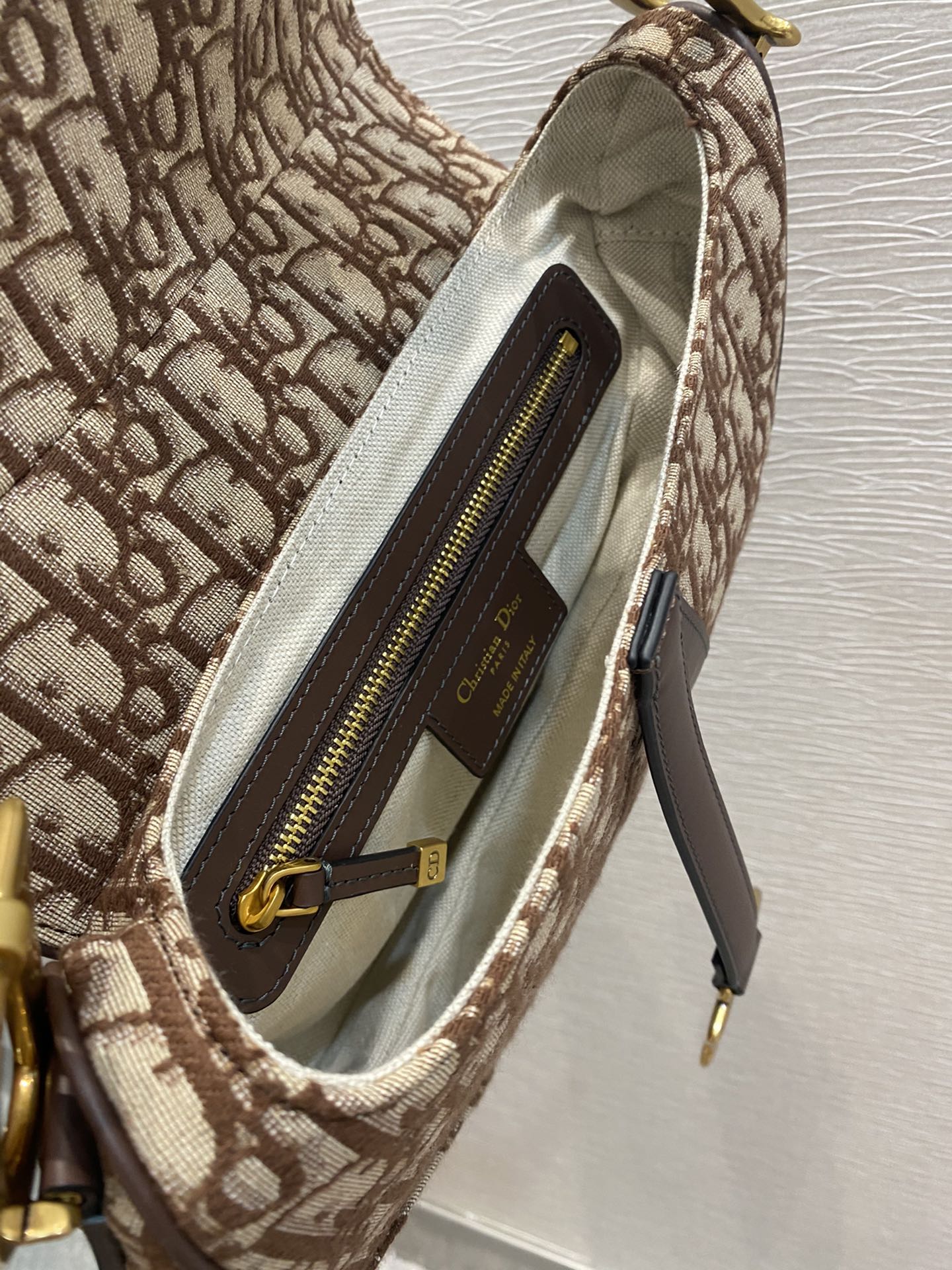 Top Quality Saddle Bag Brown For Women 10in/26cm CD