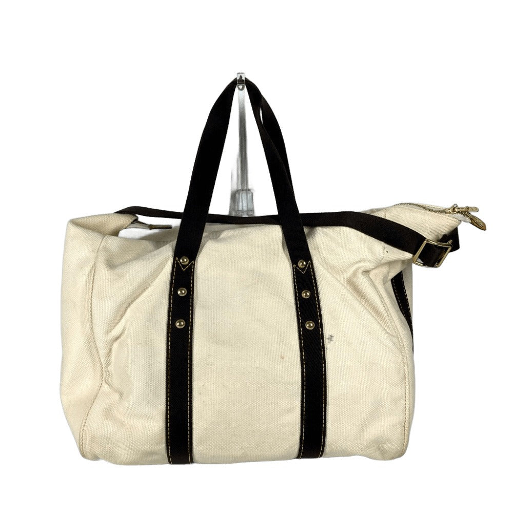 LOUIS VUITTON Boston Duffel bag M40030 canvas white Antigua suck weekend unisex(Unisex)