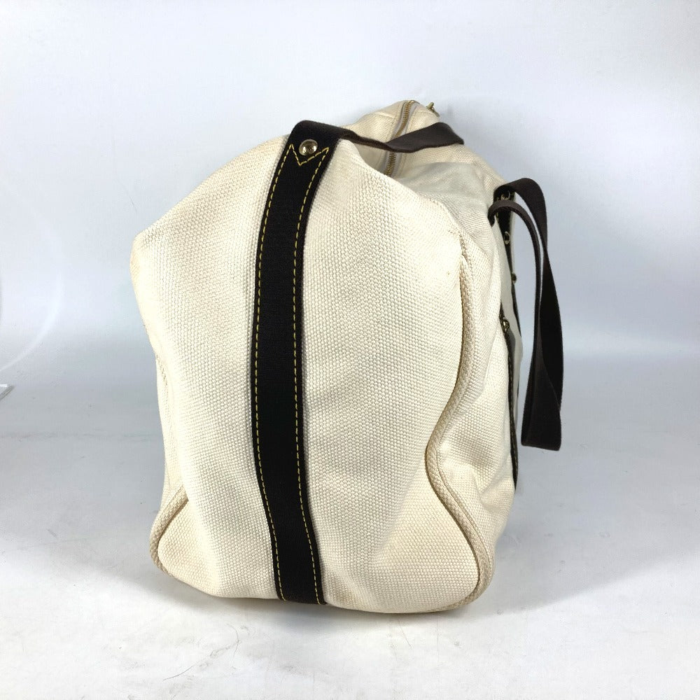 LOUIS VUITTON Boston Duffel bag M40030 canvas white Antigua suck weekend unisex(Unisex)