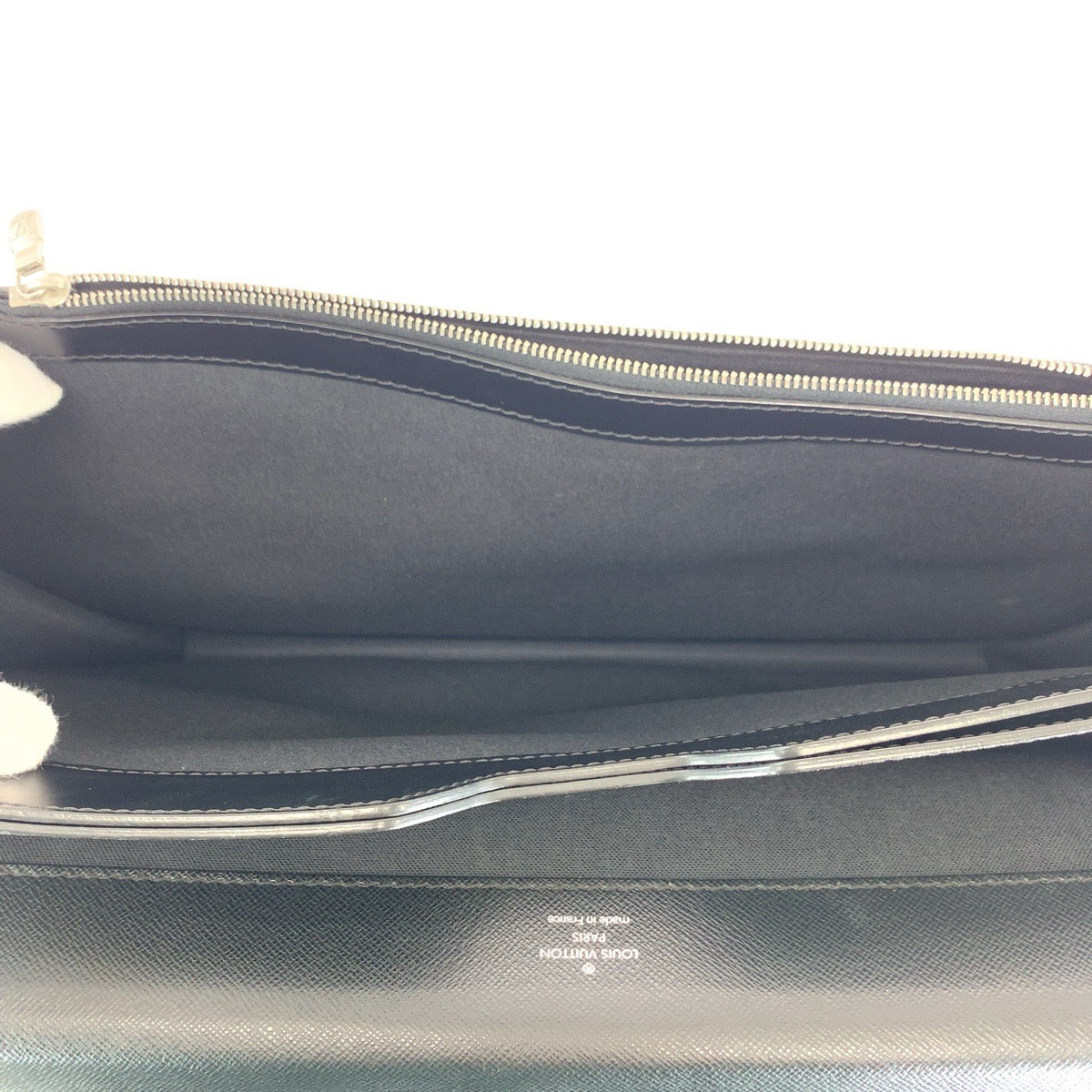 LOUIS VUITTON Business bag M31042 leather Black Ardoise SilverMetal Business bag briefcase Taiga Robusto 2 mens  d