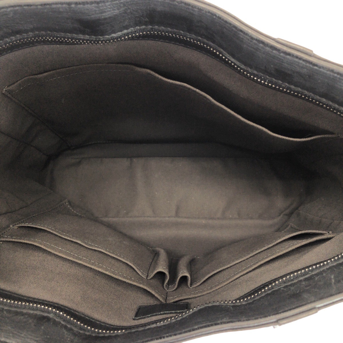 LOUIS VUITTON Business bag N41467 leather Black Gunmetal Business bag Tote Bag Damier Anfini Tadao PM mens  d