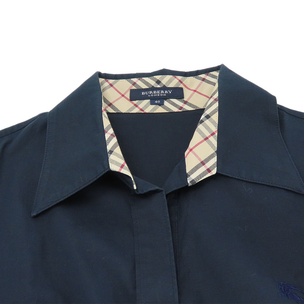 Burberry London Cotton Polyurethane Shirt