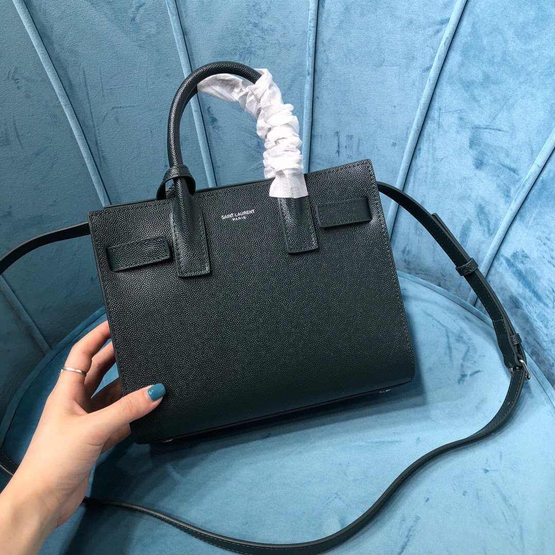 YSSL Sac De Jour Nano Bag Black For Women 8in/22cm YSL 39203502G9W1000