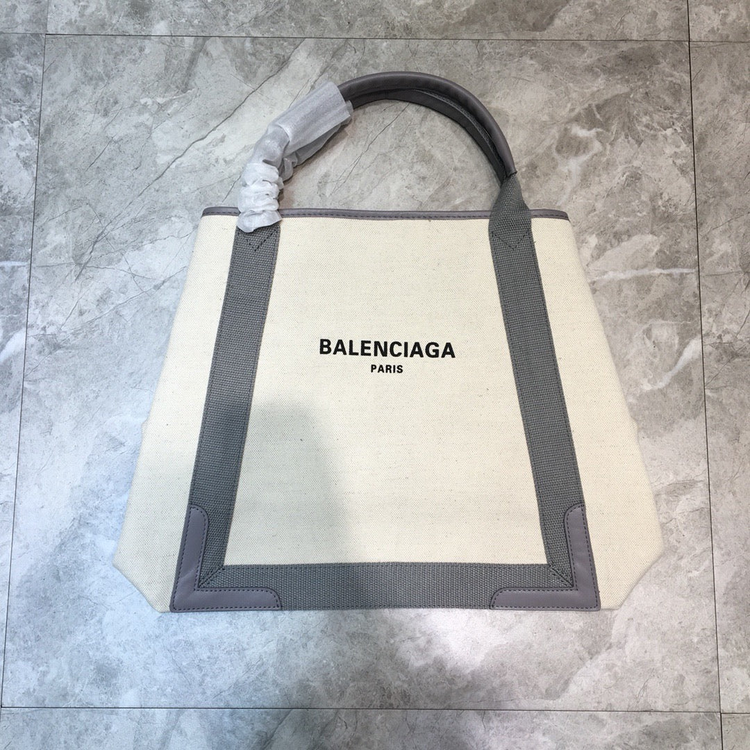 Top Quality Navy MeTop Qualityum Cabas Tote Bag In Gray, For Women,  Bags 14.1in/36cm