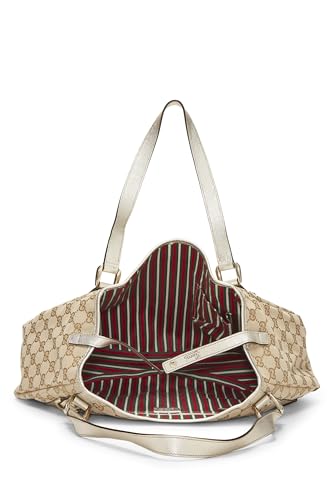 Gucci, Gold Original GG Canvas Tote, Gold