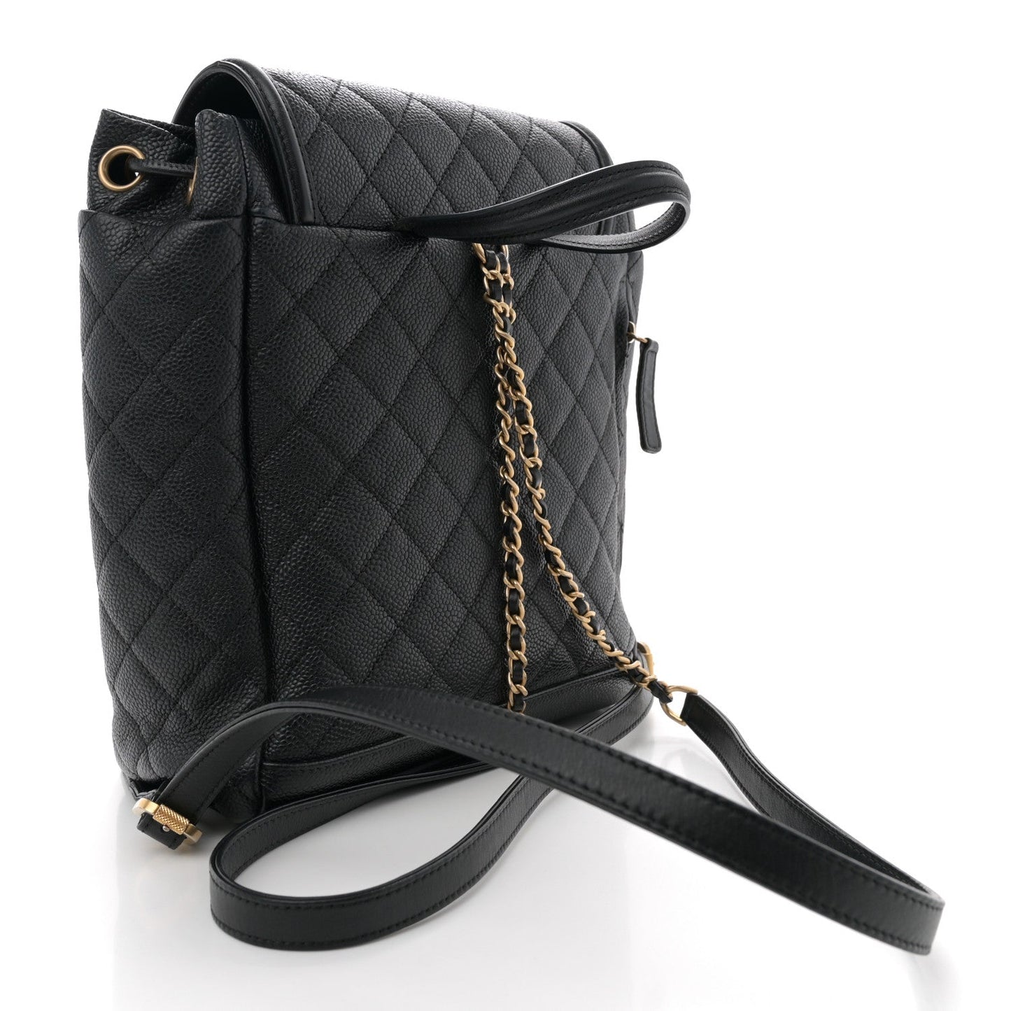 Chanel Caviar Quilted Small Filigree Backpack Black
