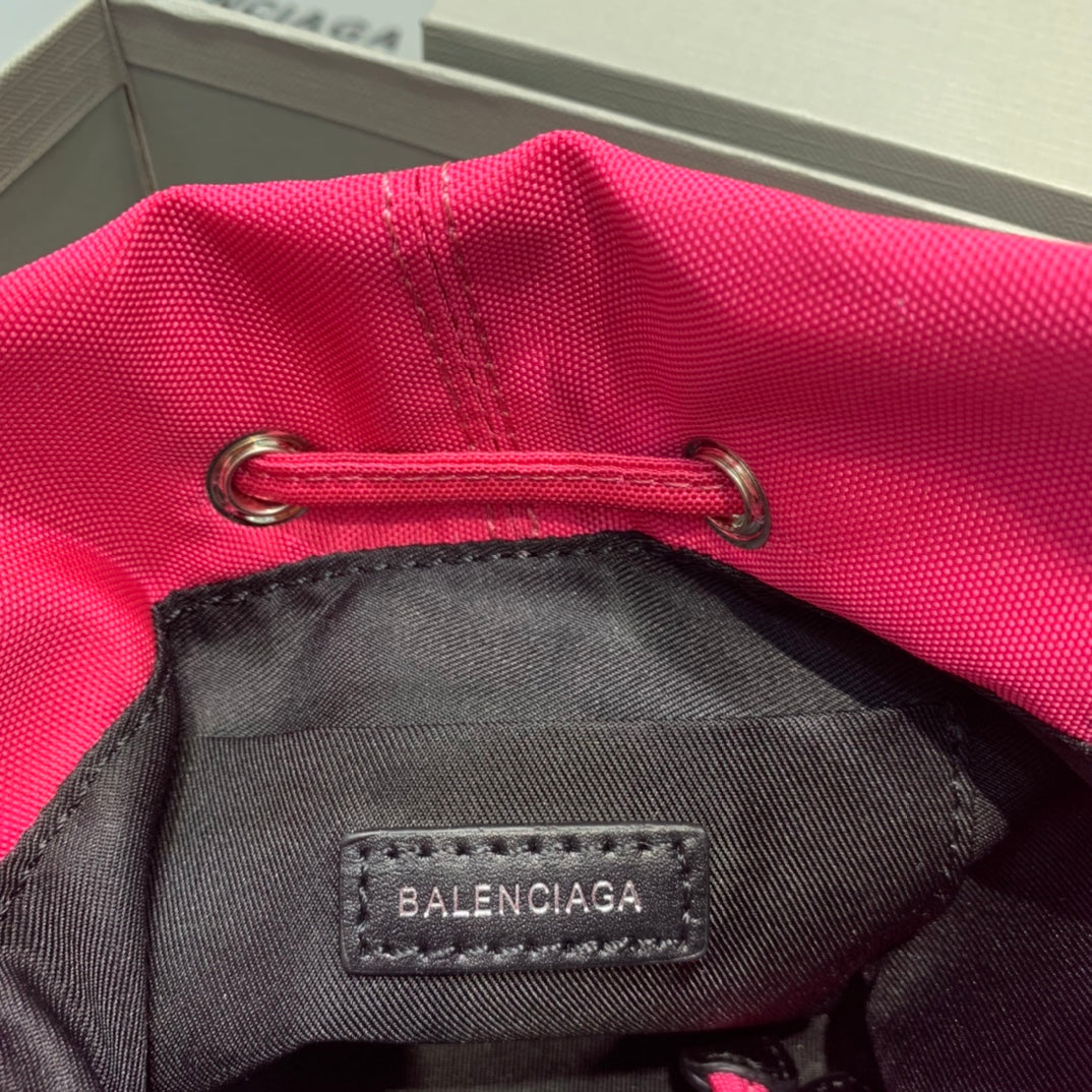 Top Quality Le Cagole MeTop Qualityum Bucket Bag In Dark Pink, For Women,  Bags 11.8in/30cm