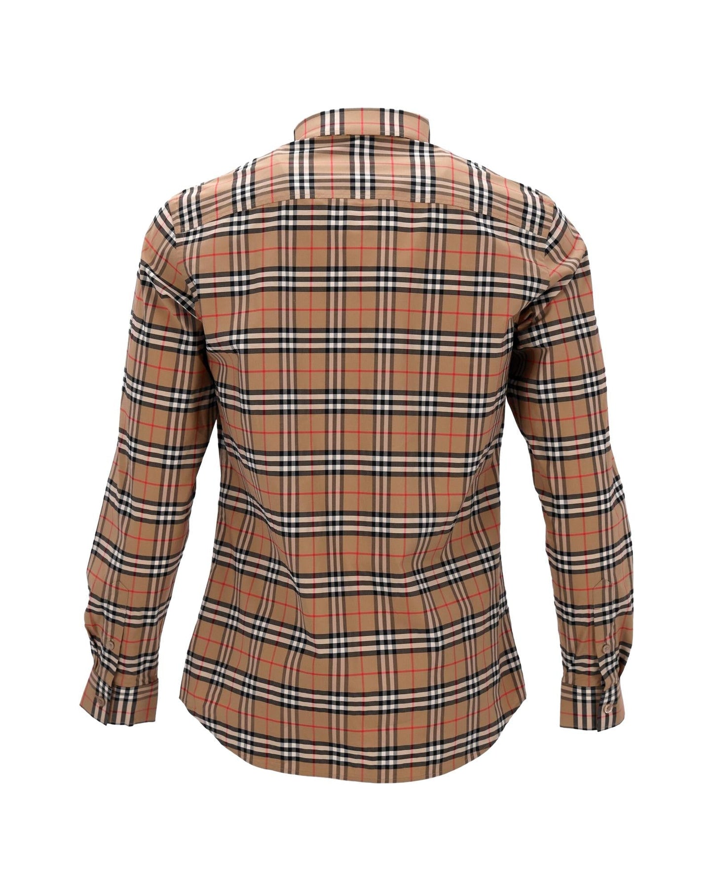 Burberry Classic Check LongSleeve Shirt Men Brown | Beige