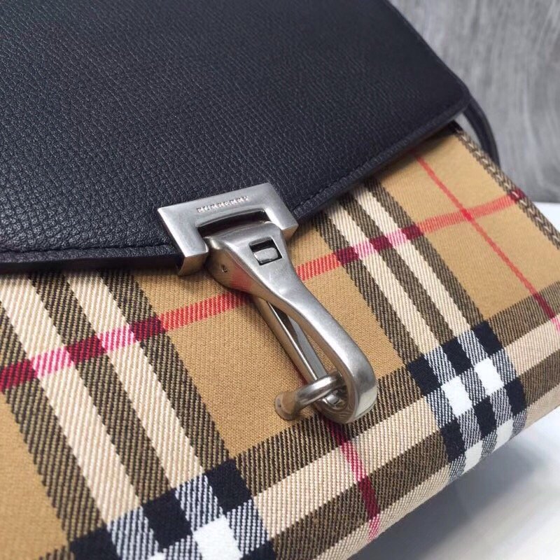 Top Quality Small  Check And Crossbody Bag Black For Women, Bags 9in/24cm
