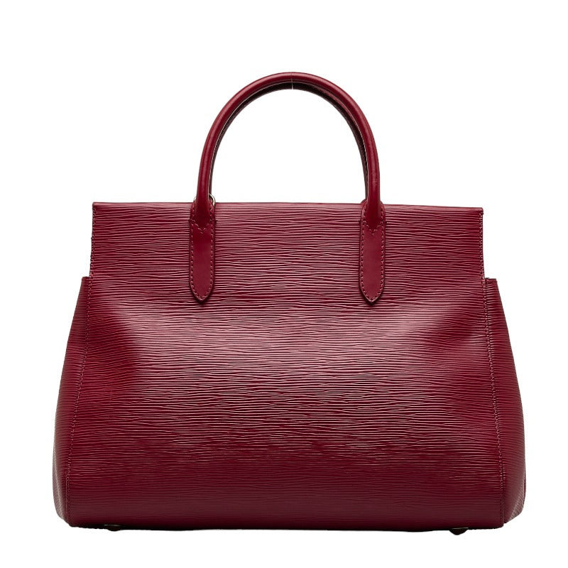 Louis Vuitton Epi Marley MM Handbag Shoulder Bag 2WAY M94615 Fushia Pearl Leather  Louis Vuitton