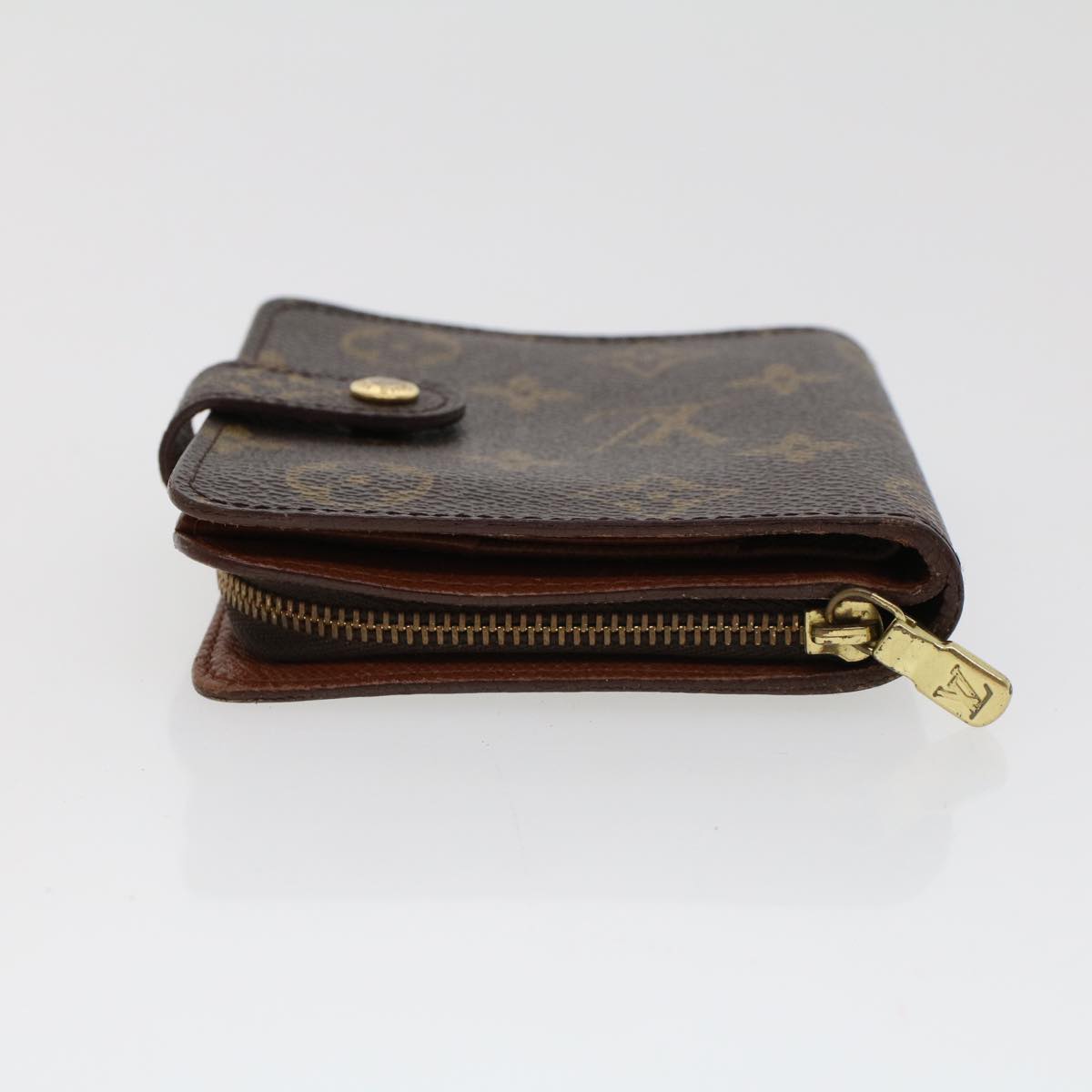 LOUIS VUITTON Monogram Compact Zip Wallet M61667 LV  42957