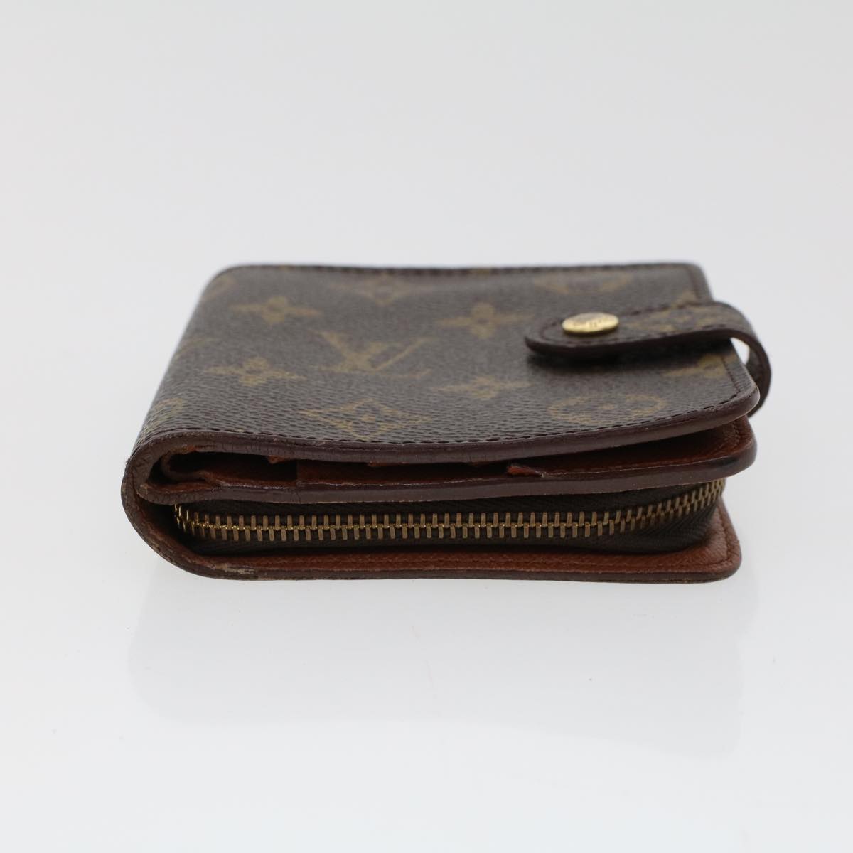 LOUIS VUITTON Monogram Compact Zip Wallet M61667 LV  42957
