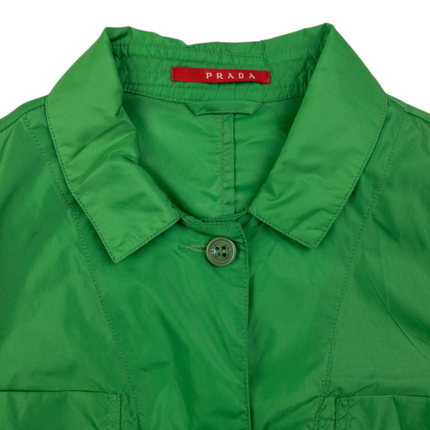 Prada Sport Lightweight Button Up Jacket Womens Size M