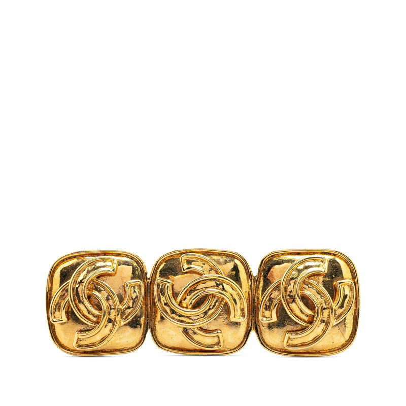 Chanel Triple Coco Mark   Brooch 94P