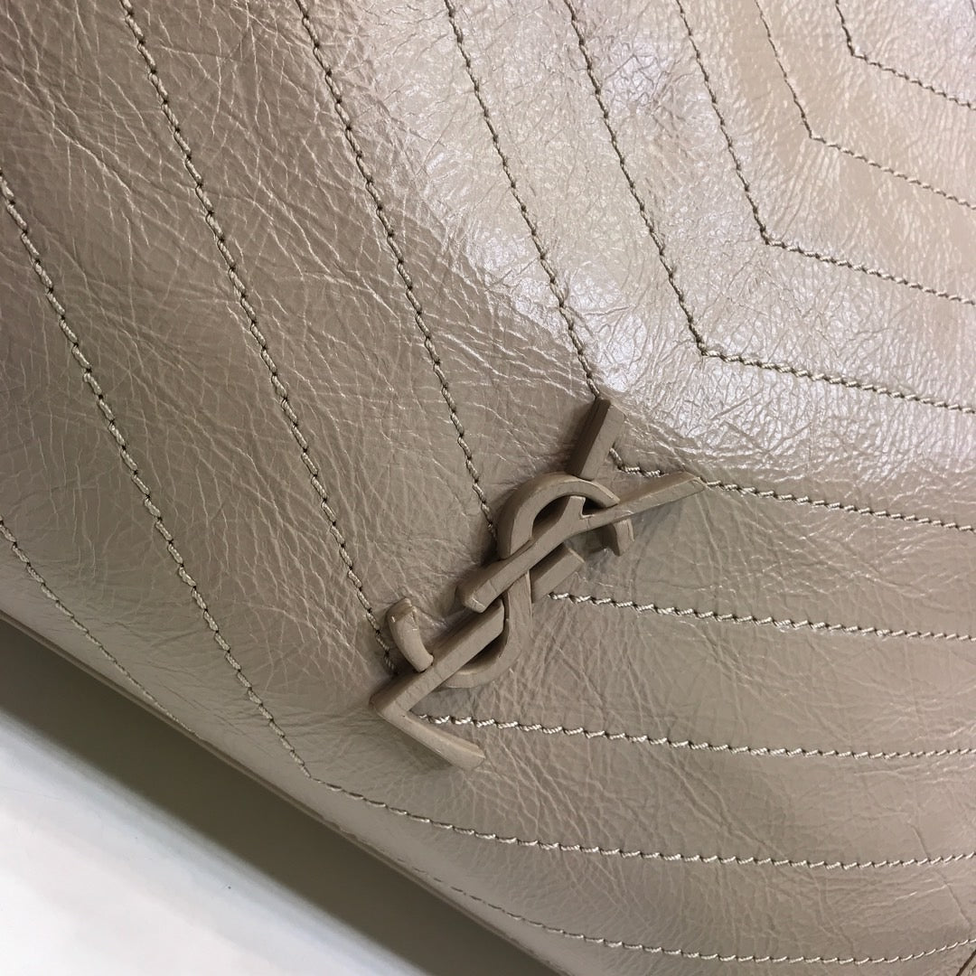 YSSL Niki Medium Shopping Bag Beige For Women 12in/32cm YSL 
