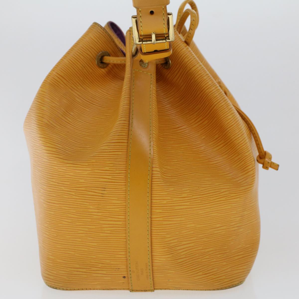 LOUIS VUITTON Epi Petit Noe Shoulder Bag Tassili Yellow M44109 LV  43407