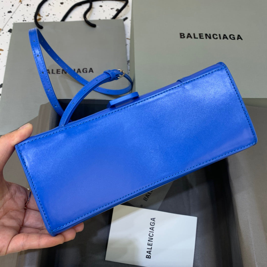 Top Quality Hourglass Small Handbag In Dark Blue, For Women,  Bags 9in/23cm