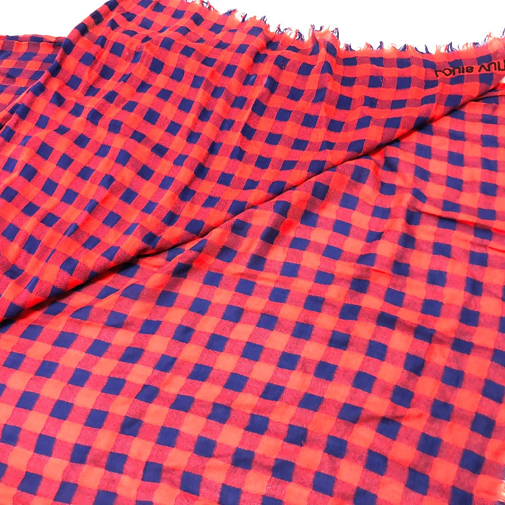 LOUIS VUITTON Stall MP0894 cotton Red Etoile Masai unisex(Unisex)