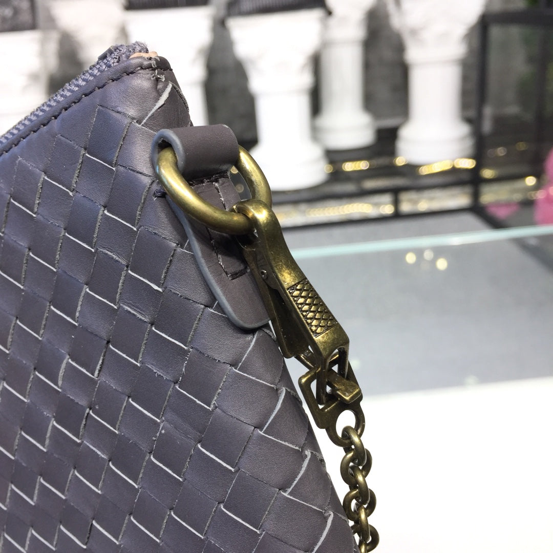 Top Quality Chain Shoulder Bag Gray, For Women, Women’s Bags 9.6in/24.5cm